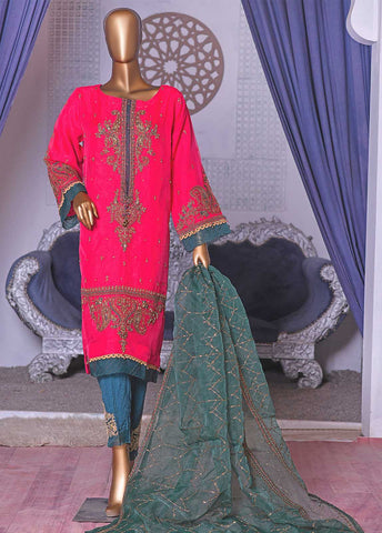 Bin Saeed Fabric - MS-D19 - R72 2 Piece Organza Formal
