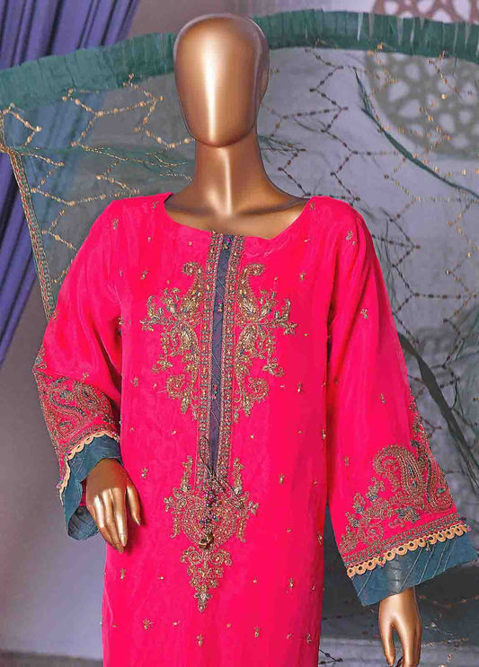 Bin Saeed Fabric - MS-D19 - R72 2 Piece Organza Formal