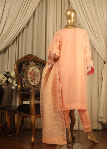 Bin Saeed Fabric - OMS-0004- 3 Piece Dhagakaari