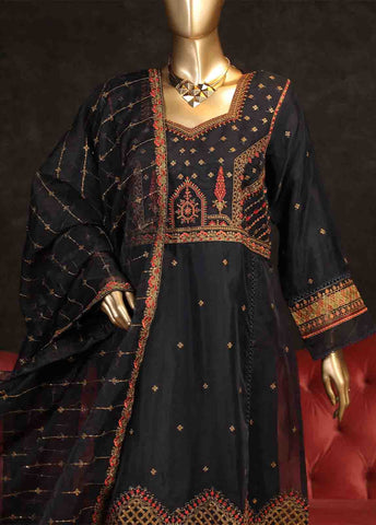 Bin Saeed Fabric - OMS-001 A- 3 Piece Dhagakaari