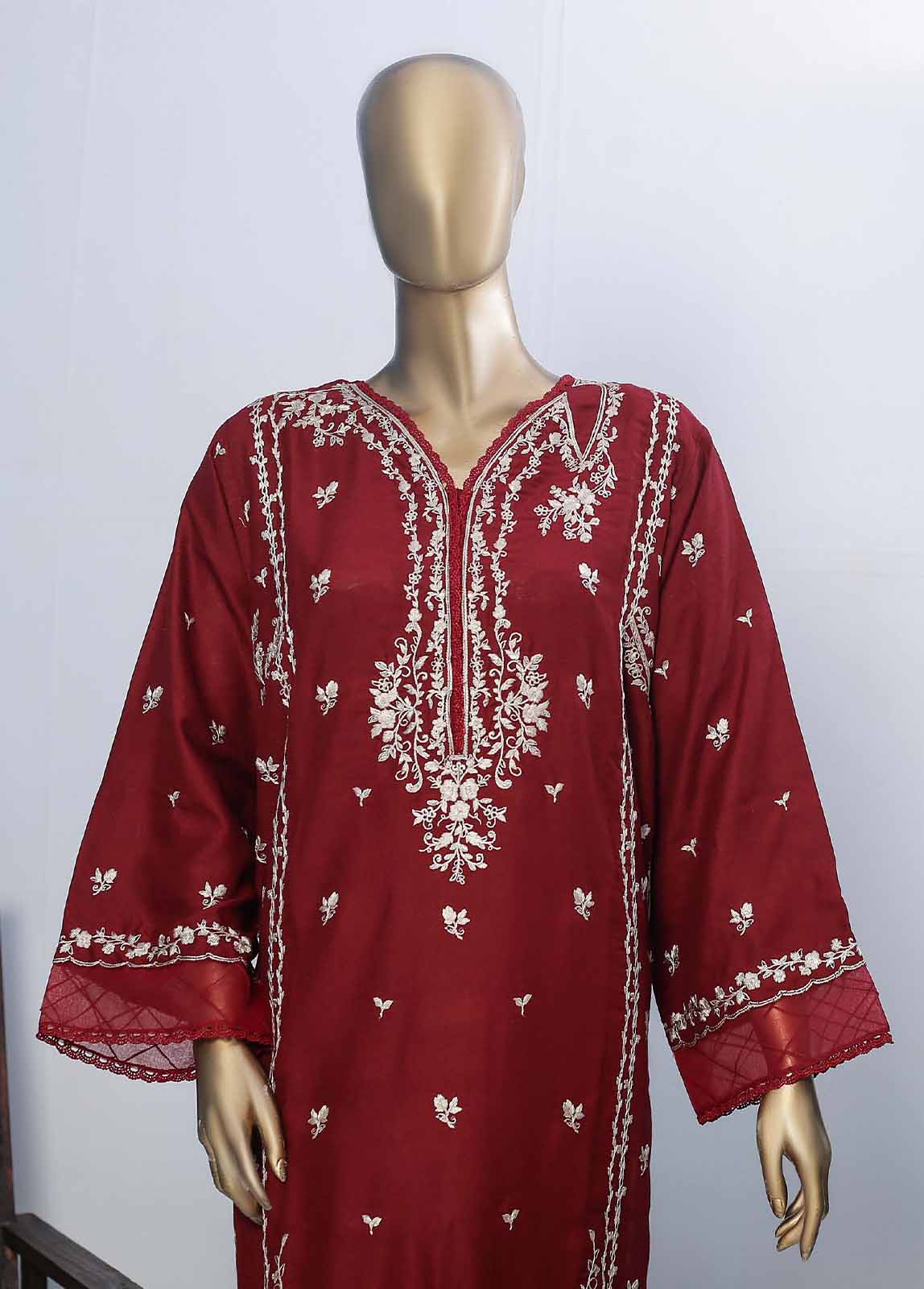 Bin Saeed Fabric - SM-049- 3 Piece Printed Stitched Suit