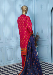 SMLS-0025- 3 Piece Printed Stitched