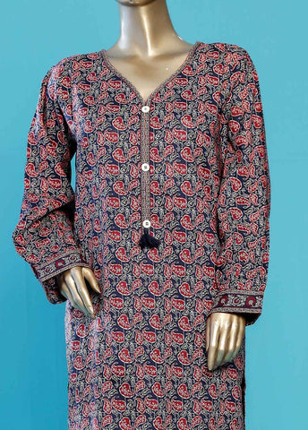 Bin Saeed Fabric - SMLS-TF25- 2 Piece Printed Lawn