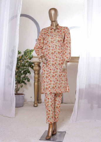 Bin Saeed Fabric - SMLS-TF57- 2 Piece Printed Lawn