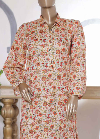 Bin Saeed Fabric - SMLS-TF57- 2 Piece Printed Lawn