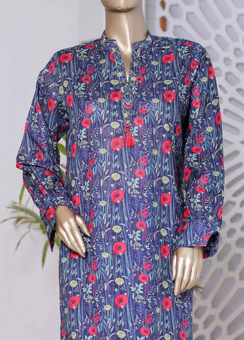 Bin Saeed Fabric - SMLS-TF61- 2 Piece Printed Lawn