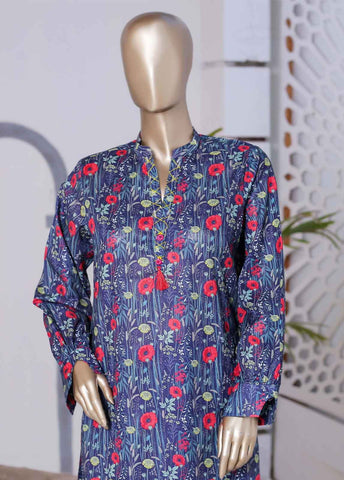 Bin Saeed Fabric - SMLS-TF61- 2 Piece Printed Lawn