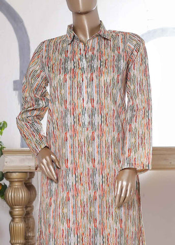 Bin Saeed Fabric - SMLS-TF71- 2 Piece Printed Lawn