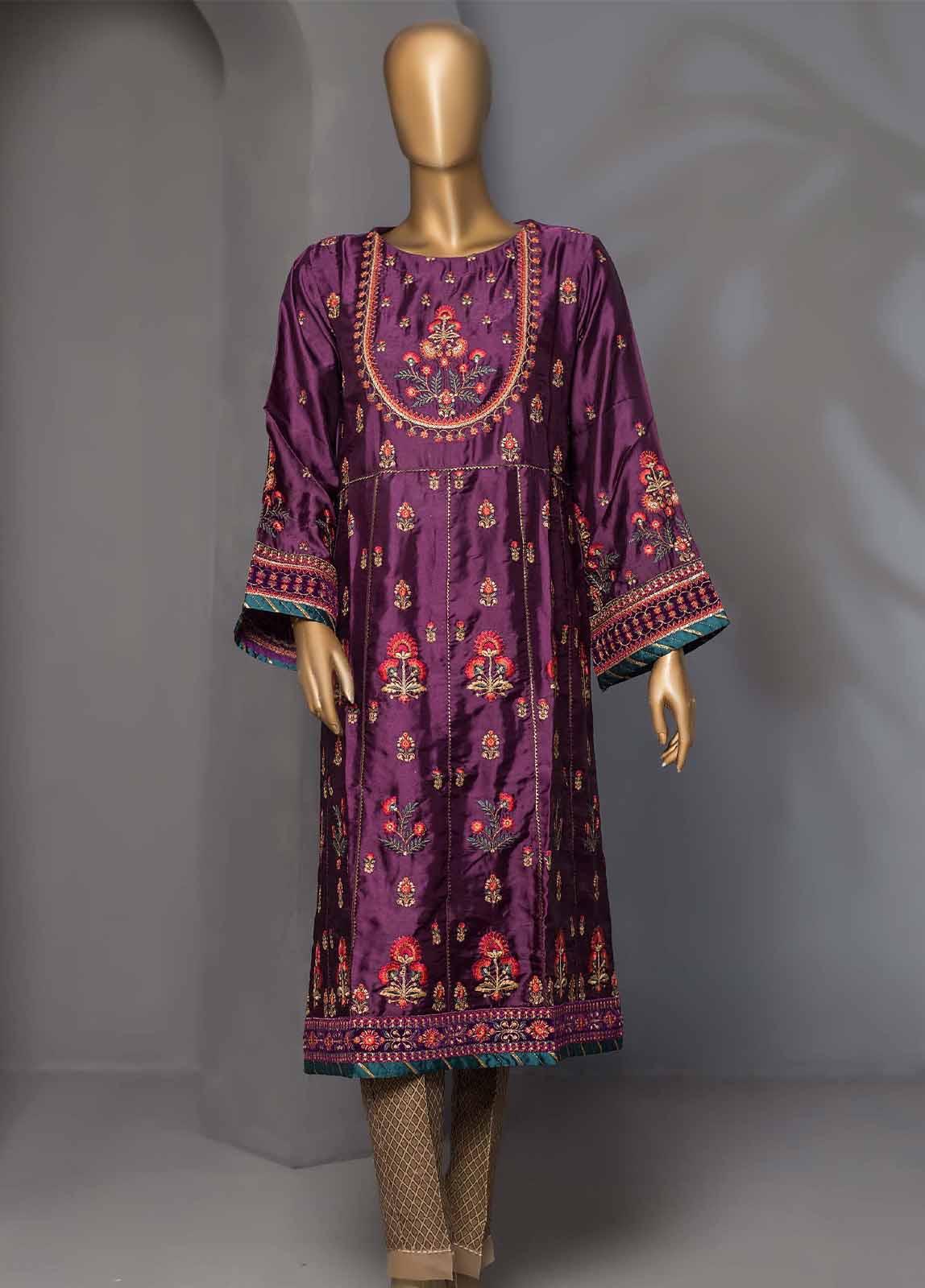 Bin Saeed Fabric - SPFS-2021 A- Frock Style Kurta