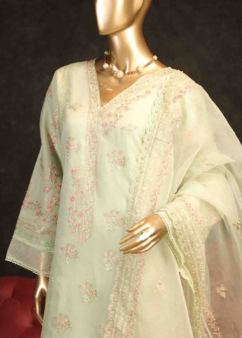 Bin Saeed Fabric - ZEF-2004 - 3 Piece Dhagakaari