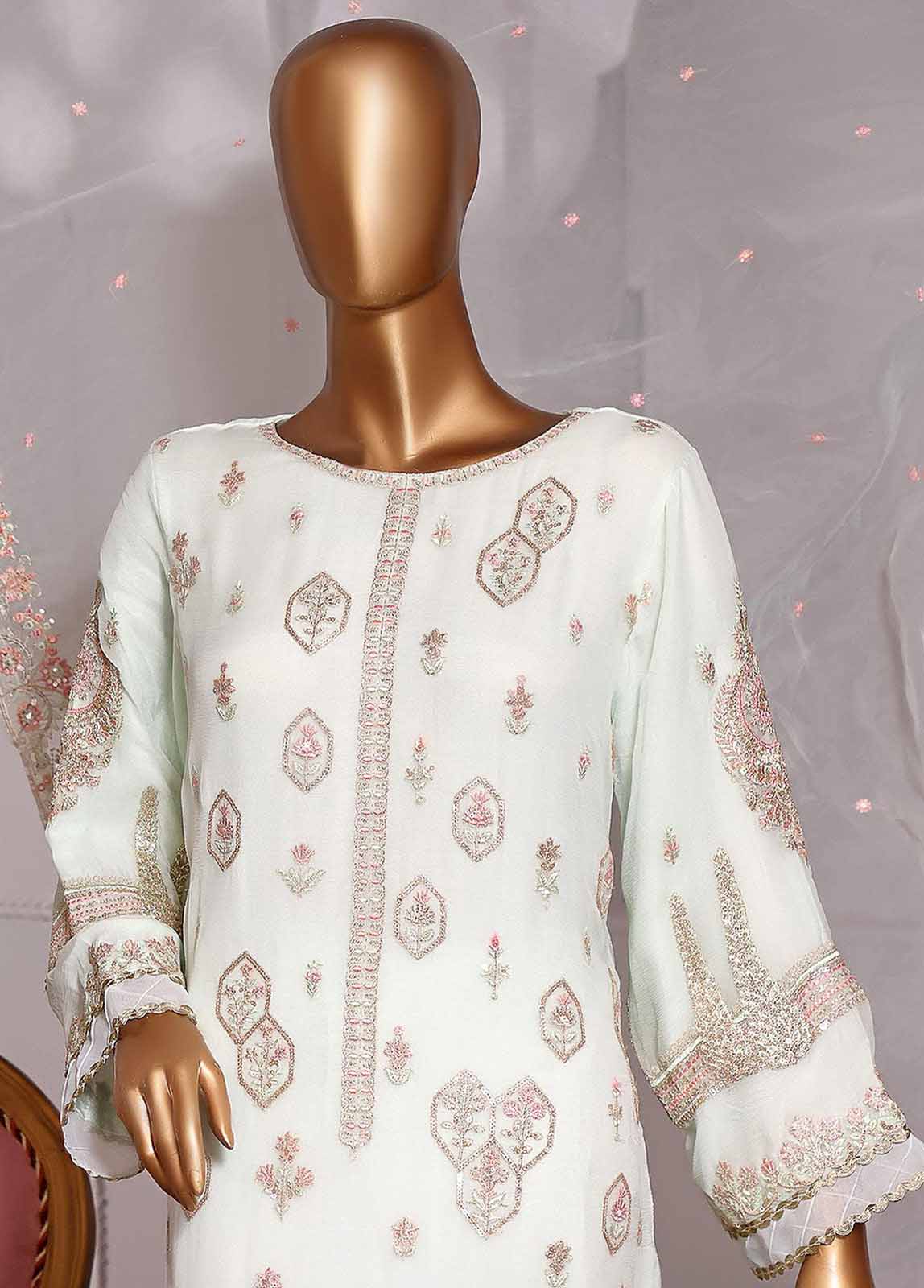 Bin Saeed Fabric - ZEF-C0014 D - 2 Piece Chiffon Formal