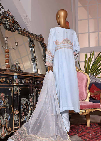 Bin Saeed Fabric - ZEF-C013 - 2 Piece Chiffon Formal