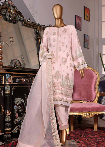 Bin Saeed Fabric - ZEF-C014 A - 2 Piece Chiffon