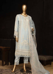 ZEF-C2001 A- 3 Piece Chiffon