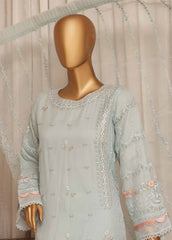 ZEF-C2009 - 3 Piece Embroidered Chiffon