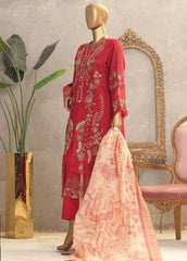 ZW-0018 - 3 Piece ChikanKari Stitched Suit