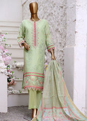 ZW-0029 - 3 Piece ChikanKari Stitched Suit