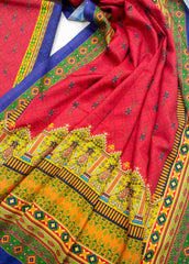 LU-5839- 3 Piece Printed Linen